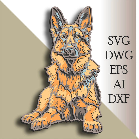 German Shepherd multilayer